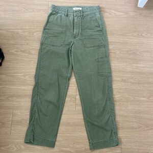 Madewell Cargo Utility Straight Leg Pants
